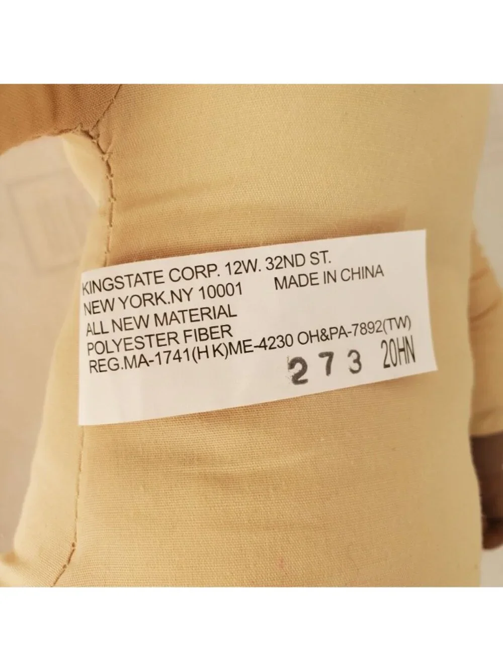 Kingstate Dollcrafter Multicultural Infant Baby Doll 18